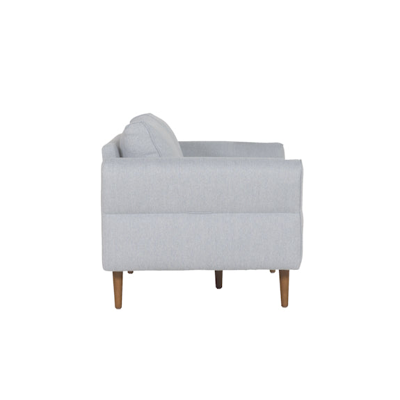 ABBEY ABBEY - DUCK EGG BLUE FABRIC - 3 SEAT SOFA