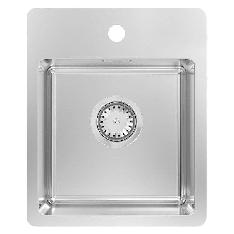 ABEY BAR SINK WITH TAP LEDGE - BOWL 320 X 320