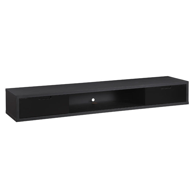 AIR AIR ENTERTAINMENT UNIT WALL MOUNT - 1800X390 - BLACK OAK