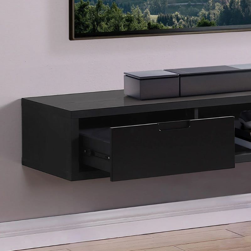 AIR AIR ENTERTAINMENT UNIT WALL MOUNT - 1800X390 - BLACK OAK