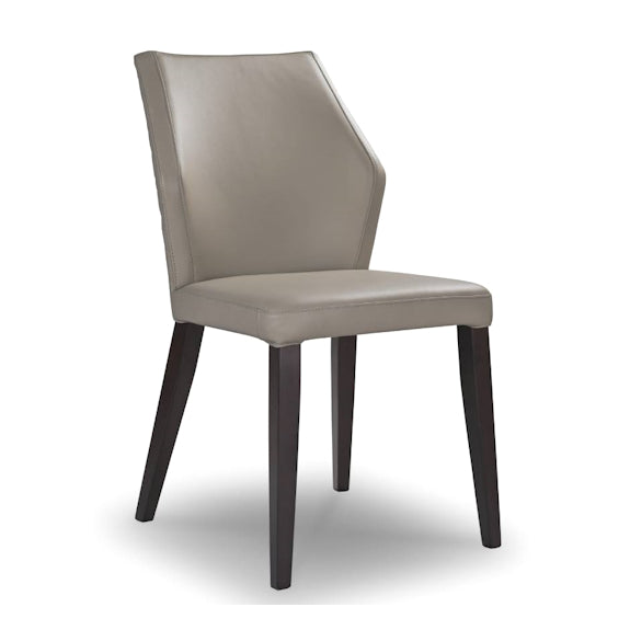 AIRES AIRES DINING CHAIR - LEATHER GREY