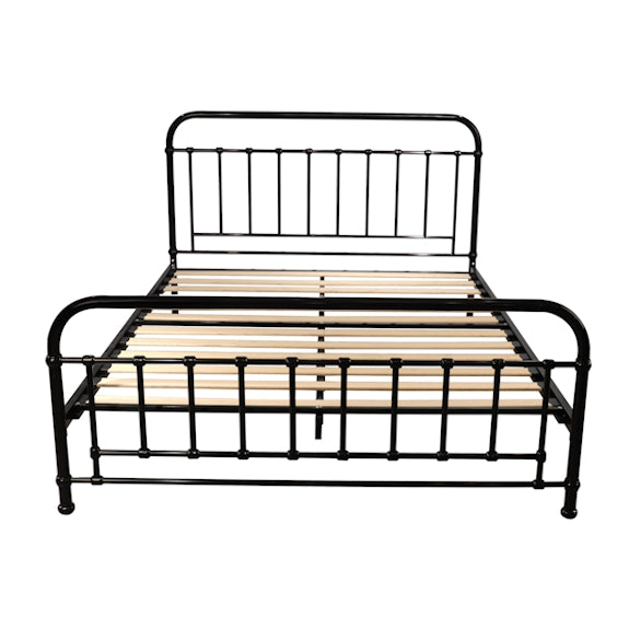AKIRA AKIRA QUEEN BED - BLACK