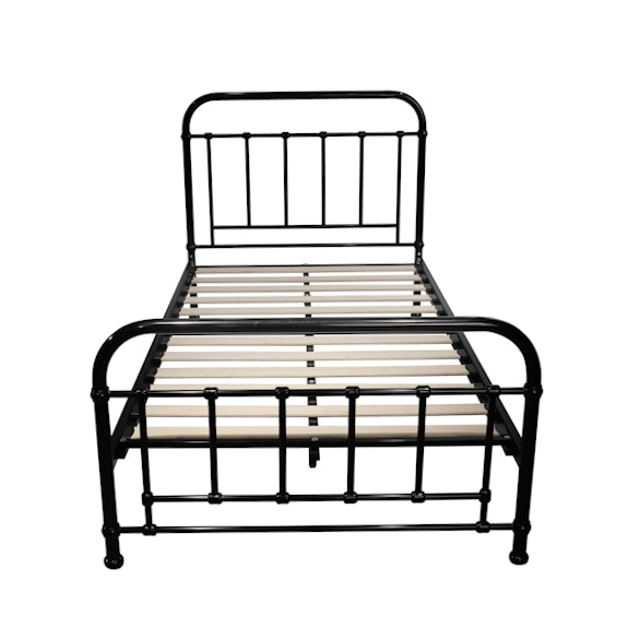 AKIRA AKIRA KING SINGLE BED - BLACK