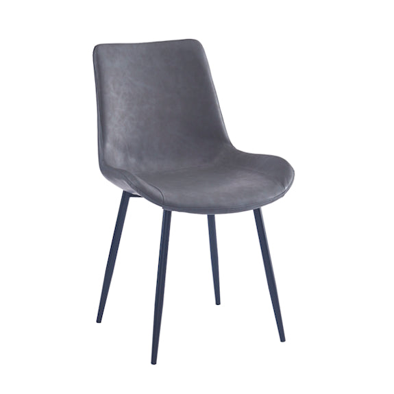 APOLLO APOLLO DINING CHAIR - PU GREY