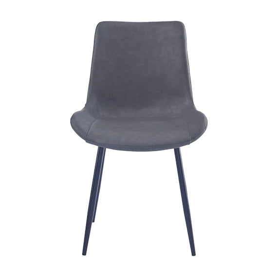 APOLLO APOLLO DINING CHAIR - PU GREY