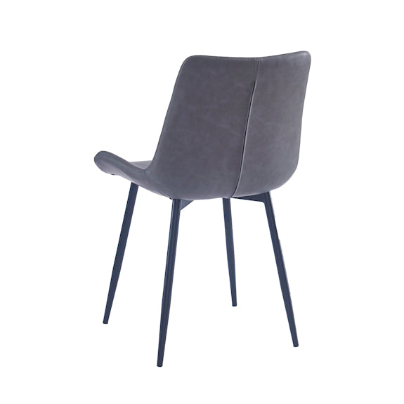 APOLLO APOLLO DINING CHAIR - PU GREY