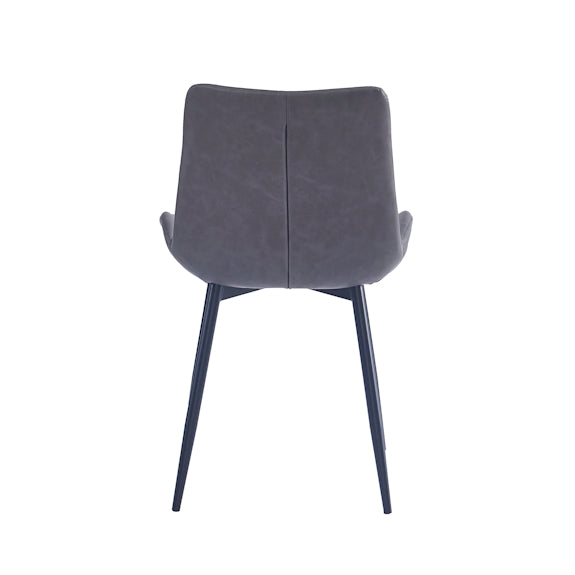 APOLLO APOLLO DINING CHAIR - PU GREY