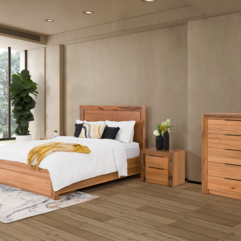ARBOR ARBOR BEDSIDE TABLE - 2 DRAWER - MARRI