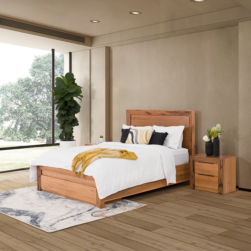 ARBOR ARBOR KING BED WITH DRAWERS - MARRI