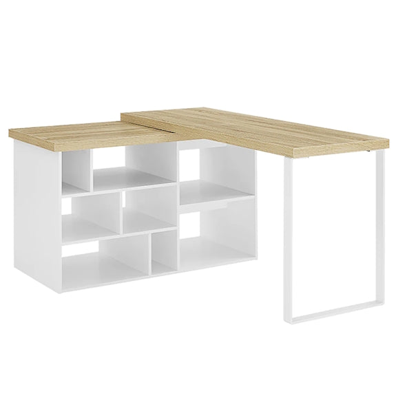 ASPIRE ASPIRE DESK - 1500X550 - LIGHT OAK/WHITE