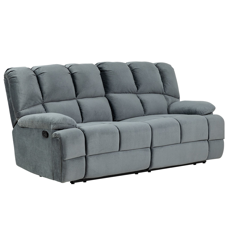 AUGUSTUS AUGUSTUS DARK GREY - FABRIC - 3 SEAT RECLINER