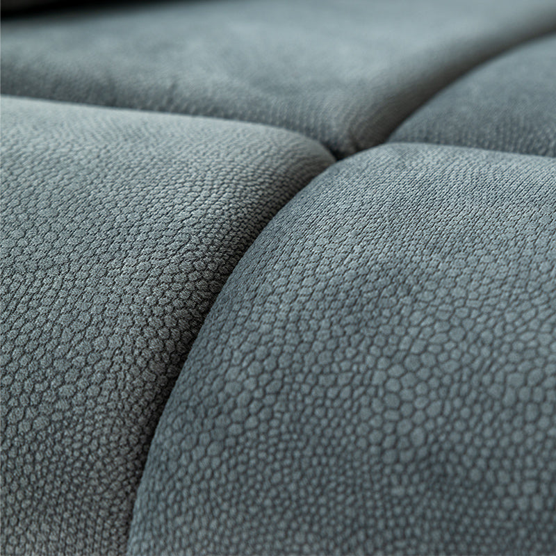 AUGUSTUS AUGUSTUS DARK GREY - FABRIC - 2 SEAT RECLINER W CONSOLE