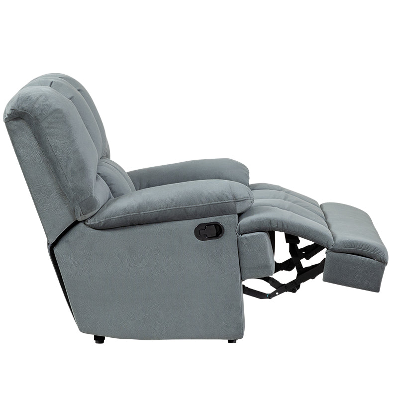 AUGUSTUS AUGUSTUS DARK GREY - FABRIC - 1 SEAT RECLINER