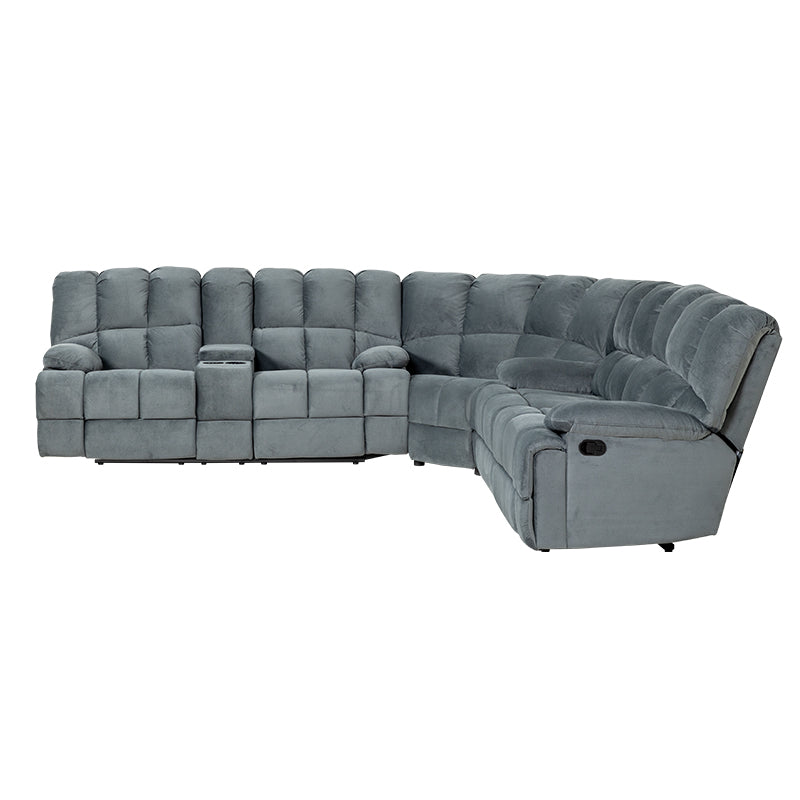 AUGUSTUS AUGUSTUS DARK GREY - FABRIC - CORNER LOUNGE