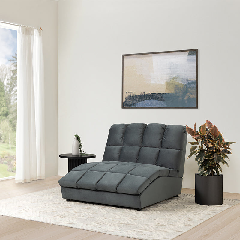 AUGUSTUS AUGUSTUS DARK GREY - FABRIC - CHAISE