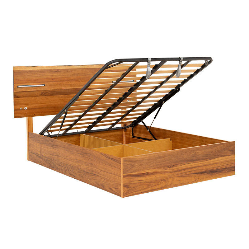 BAXTER BAXTER QUEEN LIFT BED - BLACKWOOD 0