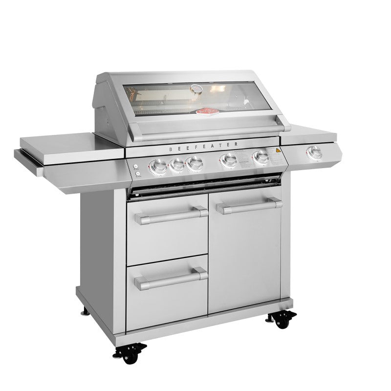 BEEFEATER SIGNATURE 7000 PREMIUM 4B BUILT IN BBQ & TROLLEY