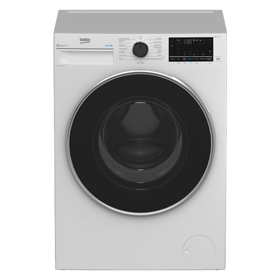 Beko 9kg Front Load Washer with Steam - White