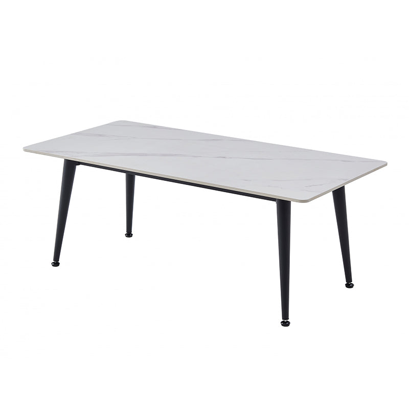 BENTLEY BENTLEY COFFEE TABLE - 1200X600 - BENTLEY WHITE/BLACK