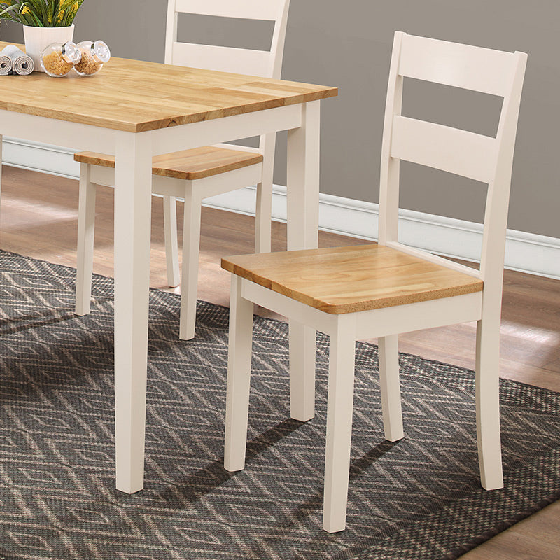 BONDI BONDI DINING SET 5 PCE 1140 - OAK/WHITE