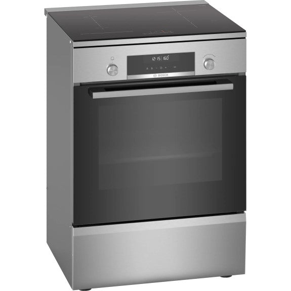 BOSCH SERIES 6 FREESTANDING INDUCTION COOKER - STAINLESS STEEL 60cm