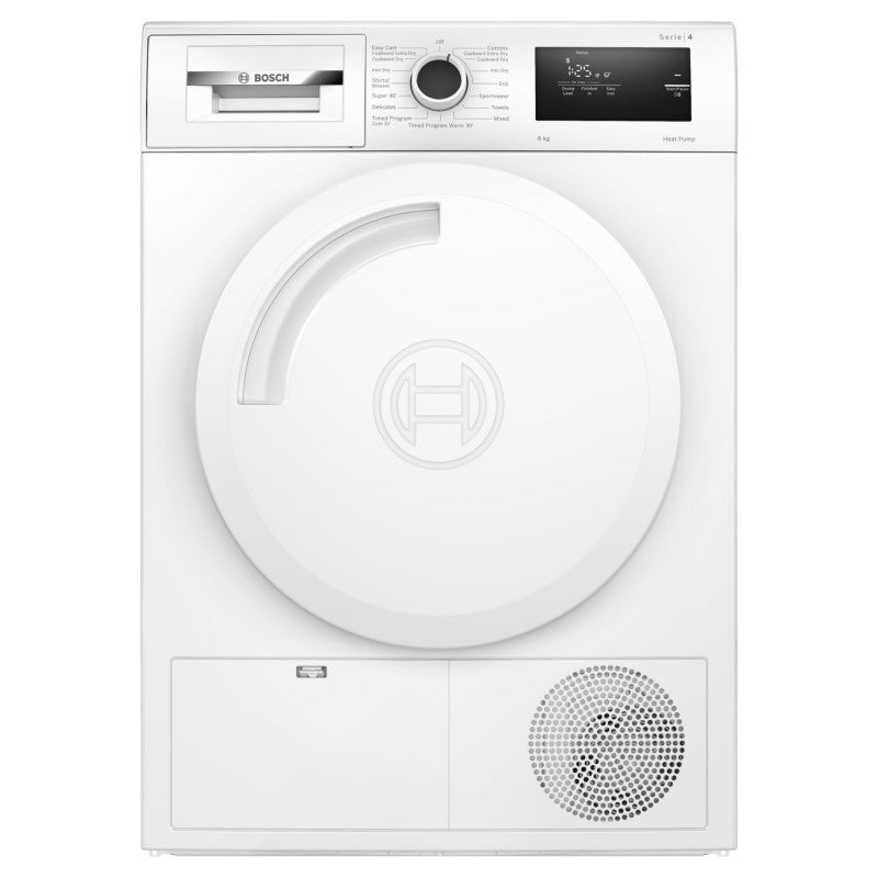 BOSCH SERIES 4 HEAT PUMP TUMBLE DRYER 8kg