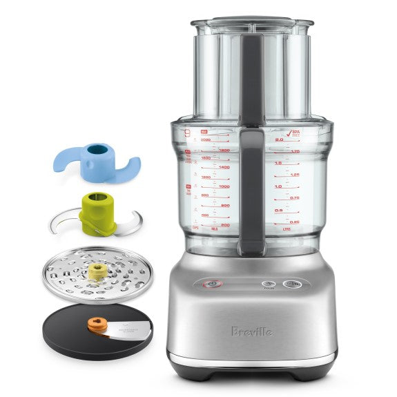 BREVILLE THE KITCHEN WIZZ 9 FOOD PROCESSOR BRUSHED SS