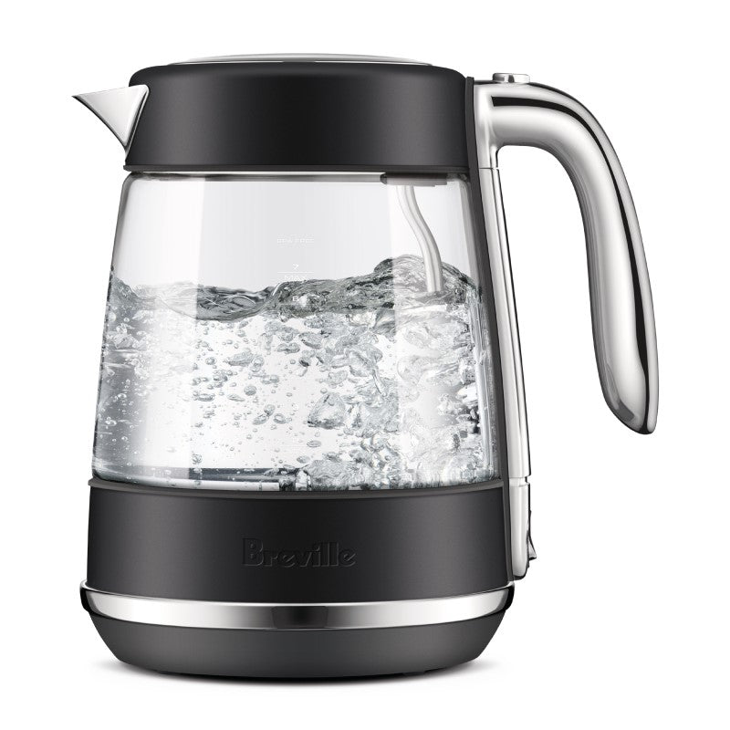 BREVILLE THE CRYSTAL LUXE KETTLE BLACK TRUFFLE