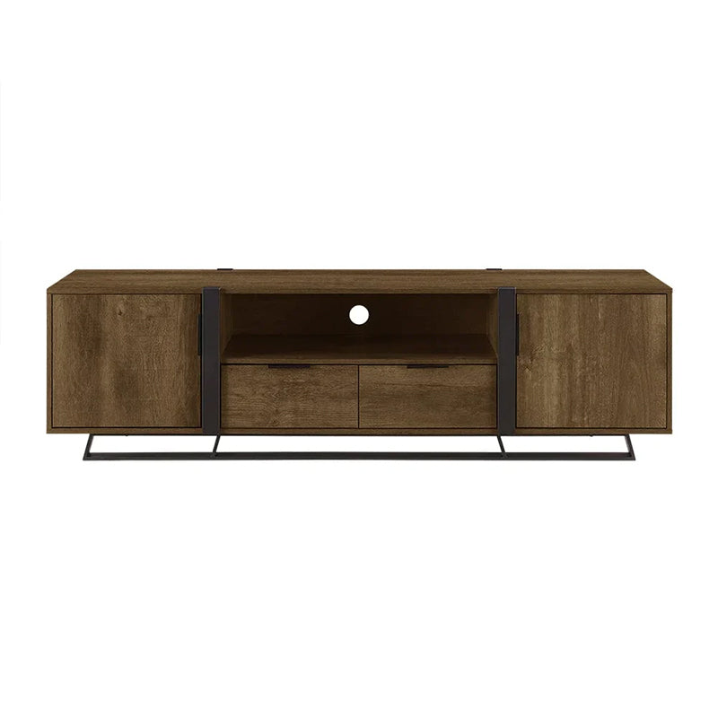 CAPRI CAPRI ENTERTAINMENT UNIT - 1800X400 - DARK OAK/BLACK
