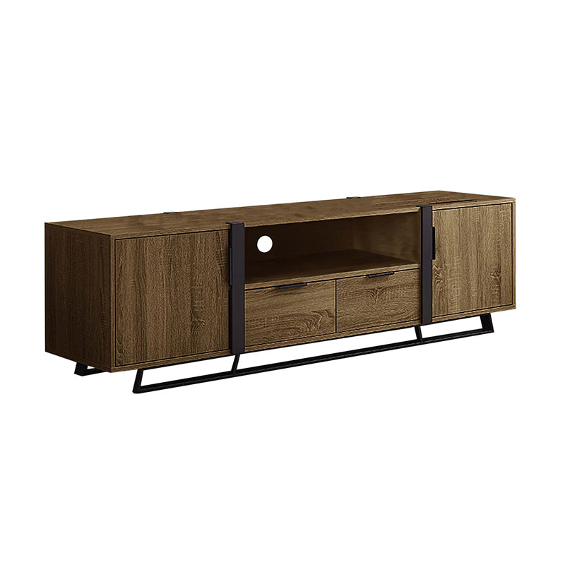 CAPRI CAPRI ENTERTAINMENT UNIT - 1800X400 - DARK OAK/BLACK