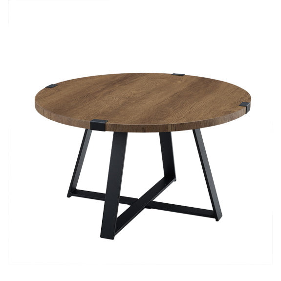 Capri Coffee Table - Dark Oak/Black
