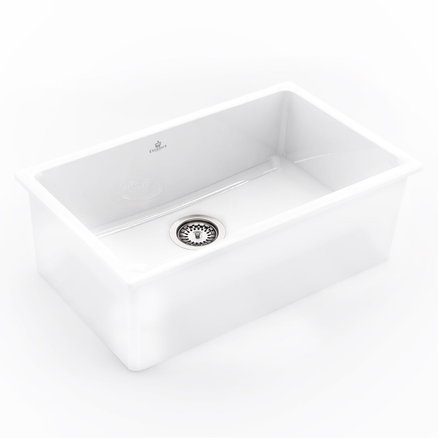 CHAMBORD CONSTANCE IV FIRECLAY SINK 760X1460X255MM WHITE