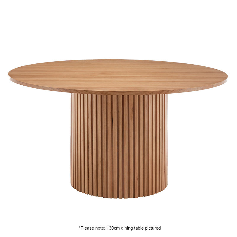 CLEO CLEO DINING TABLE - 1500 ROUND - MESSMATE NATURAL