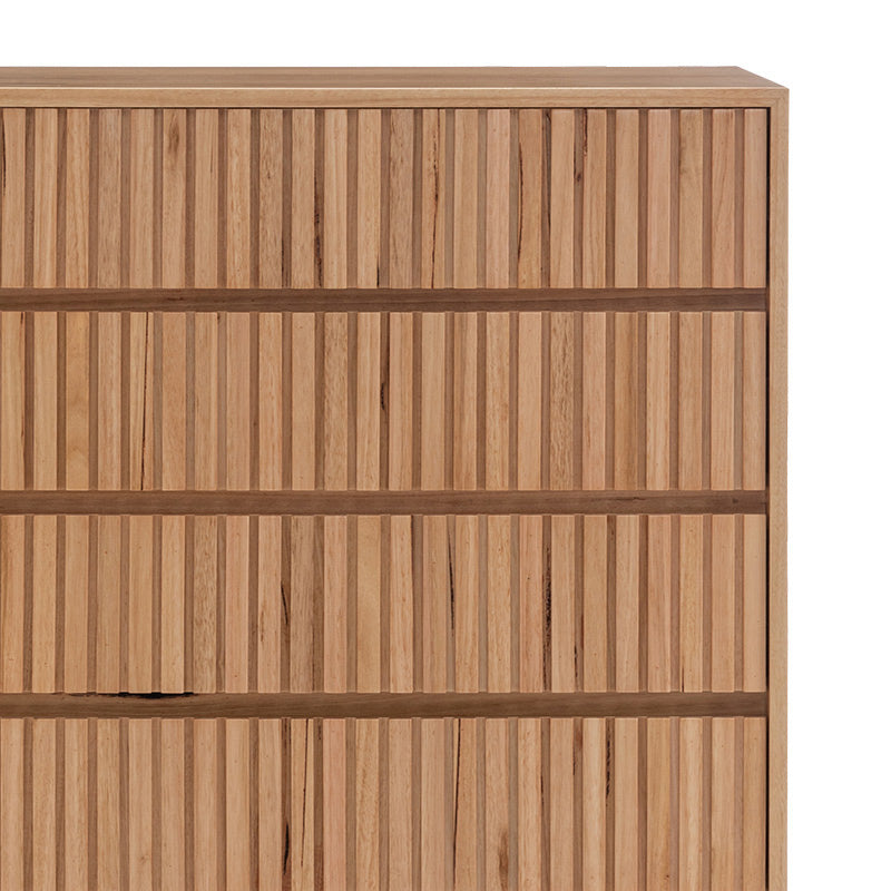 CLEO CLEO DOUBLE BEDROOM SUITE 4PCE - MESSMATE NATURAL