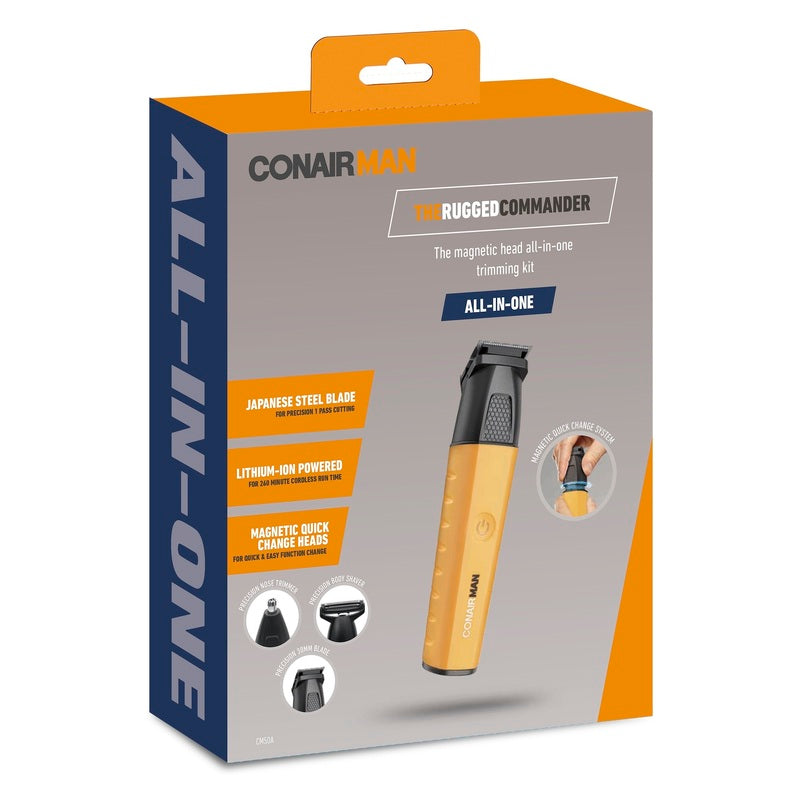 CONAIRMAN THE RUGGED COMMANDER ALL-IN-ONE TRIMMING KIT