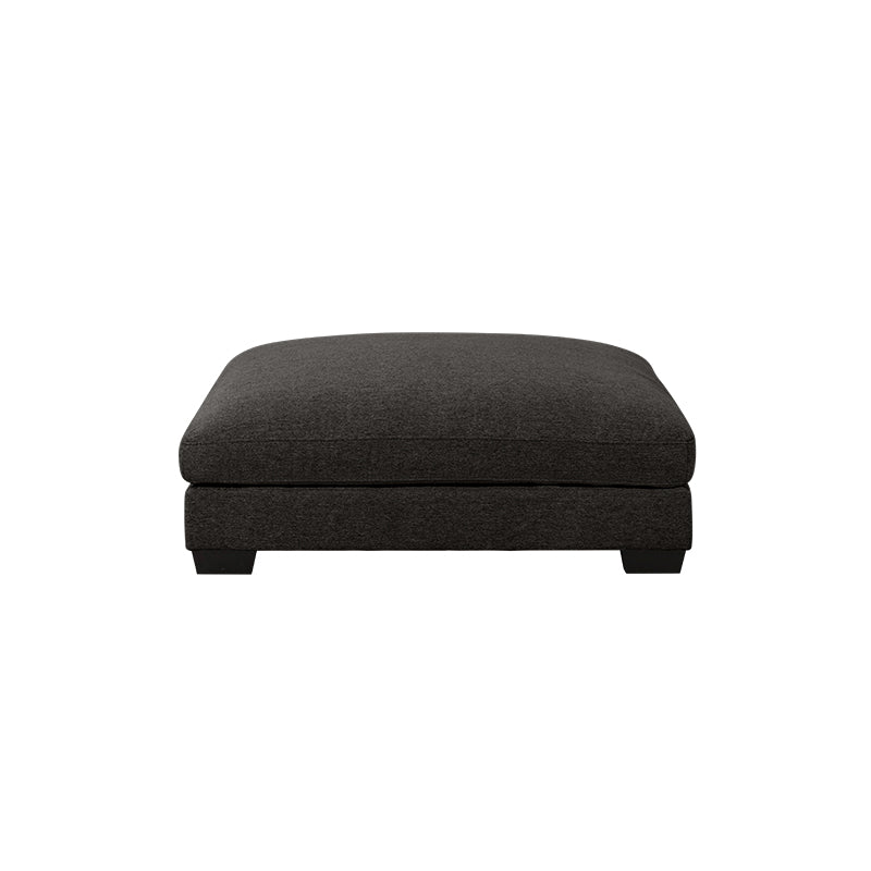 DARIA DARIA DARK GREY - FABRIC - CORNER LOUNGE WITH OTTOMAN