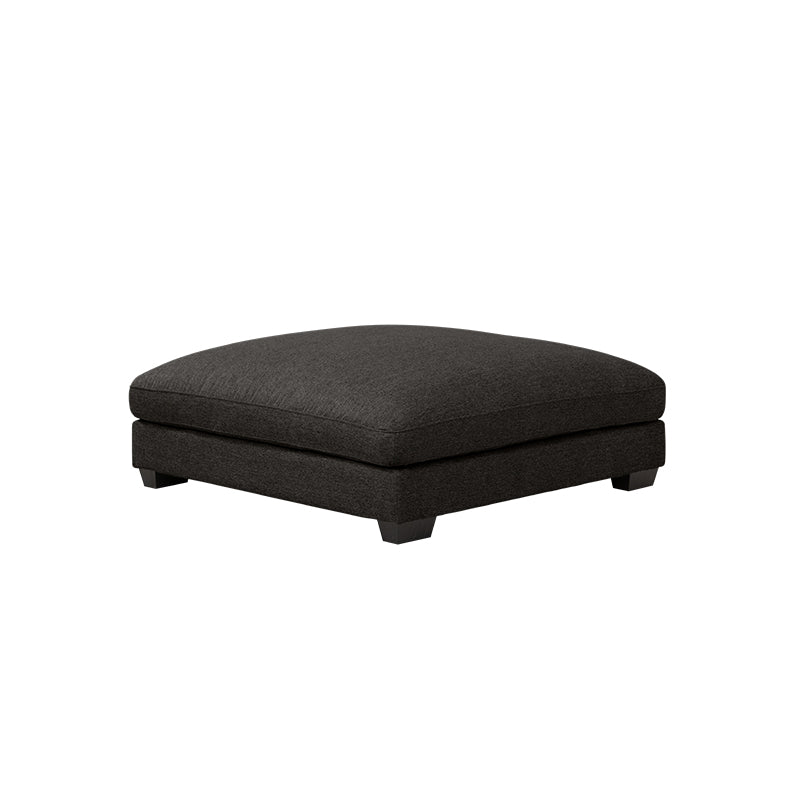 DARIA DARIA DARK GREY - FABRIC - CORNER LOUNGE WITH OTTOMAN