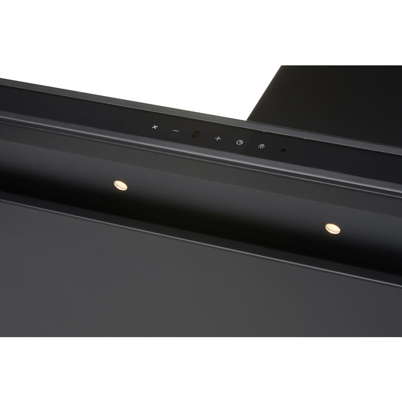 SCHWEIGEN RANGEHOOD CANOPY SILENT MODERATE COOKING BLACK 90cm