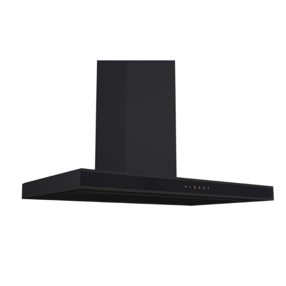 SCHWEIGEN RANGEHOOD CANOPY SILENT MODERATE COOKING BLACK 90cm