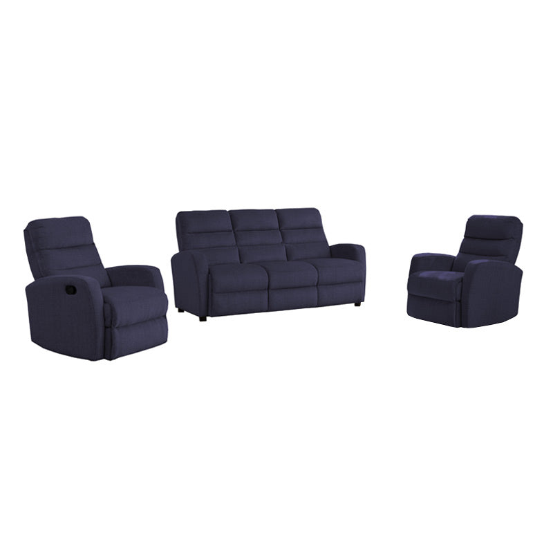 ECHO ECHO BLUE - RIVER SUEDE - 3 SEATER + R + R