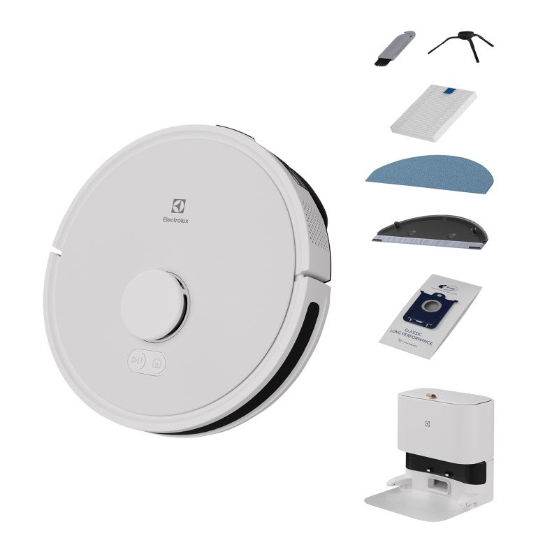 ELECTROLUX ULTIMATEHOME 700 ROBOTIC VACUUM AND MP WITH CLEAN STATION 14.8v