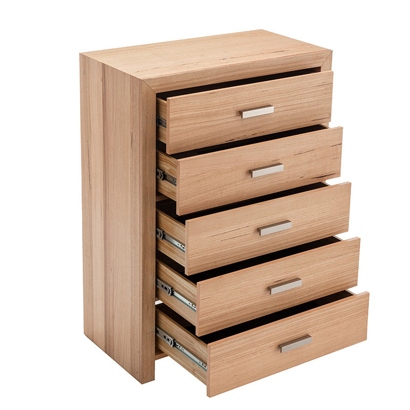 EVA EVA KING BEDROOM SUITE 4PCE - MESSMATE NATURAL