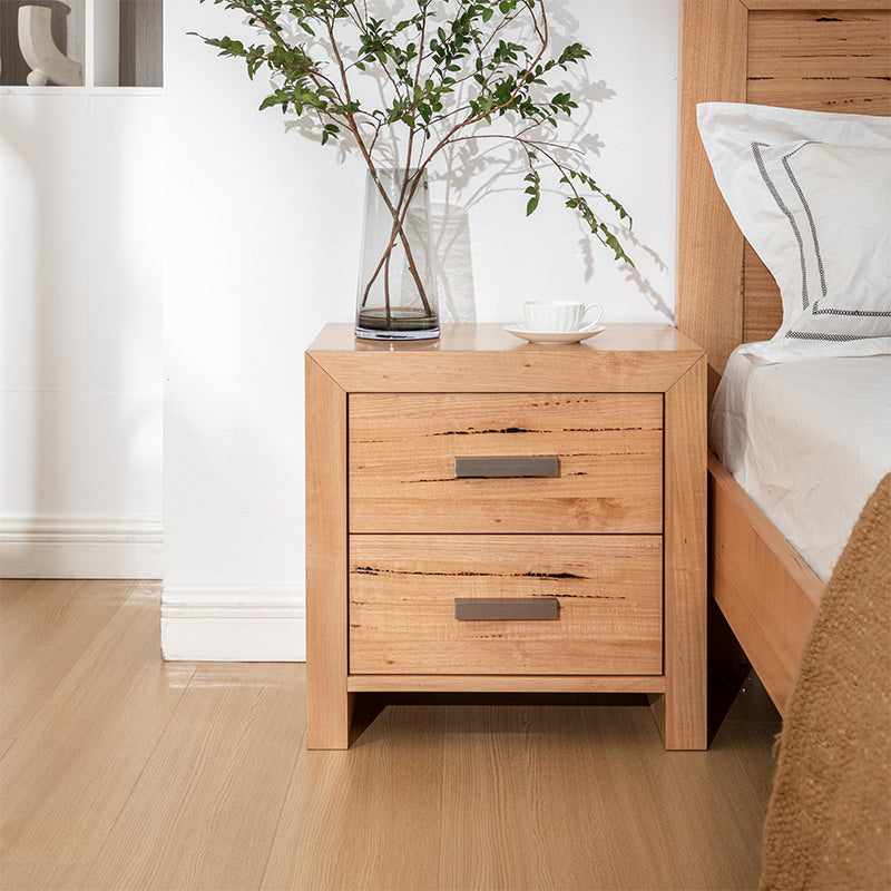 EVA EVA KING BEDROOM SUITE 4PCE - MESSMATE NATURAL