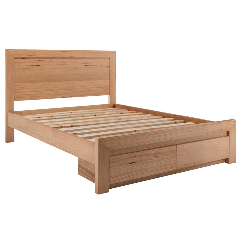 EVA EVA QUEEN BEDROOM SUITE 4PCE - MESSMATE NATURAL