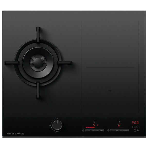 FISHERPAYKEL HYBRID GAS INDUCTION COOKTOP 60CM
