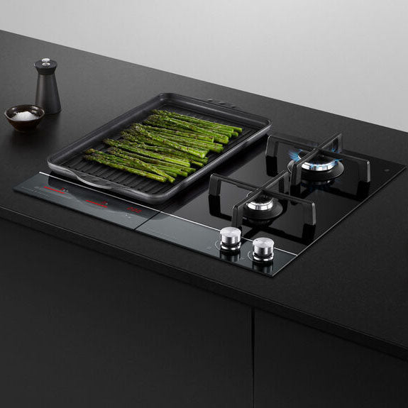 FISHERPAYKEL GAS ON GLASS COOKTOP 30CM