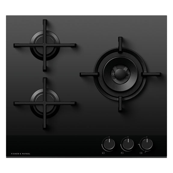 FISHERPAYKEL GAS ON GLASS COOKTOP 60CM
