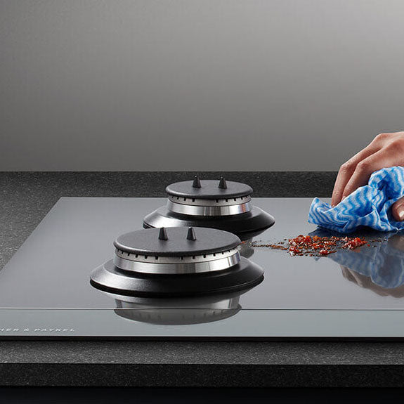 FISHERPAYKEL GAS ON GLASS COOKTOP 60CM