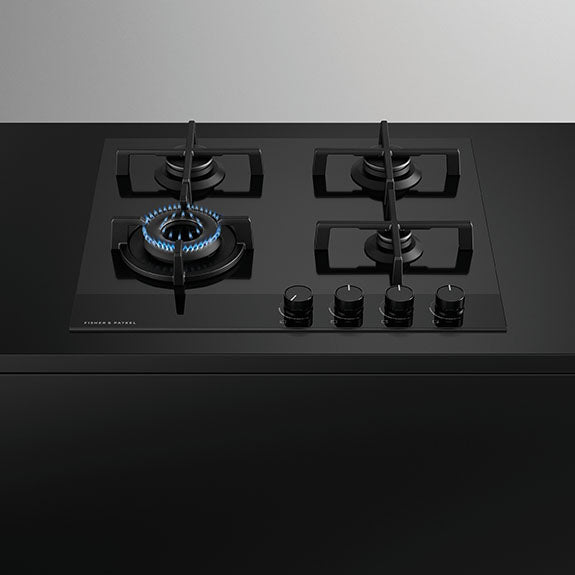 FISHERPAYKEL GAS ON GLASS COOKTOP 60CM