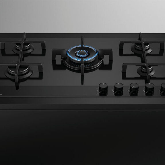 FISHERPAYKEL GAS ON GLASS COOKTOP 90CM